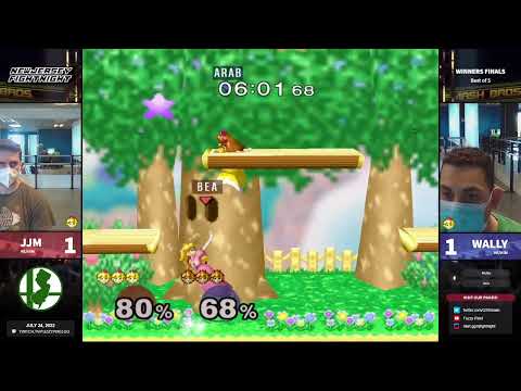 JJM (Peach) vs Wally (Peach) - NJ Fightnight #4 Winners Finals