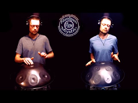 Handpan Mystic Flow - Chillax - Two Handpans with Beat - Chaya B Kurd and E minor - relaxing music