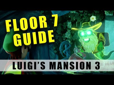 Luigi's Mansion 3 Floor 7 walkthrough - 100% Garden Suites guide (No Commentary)
