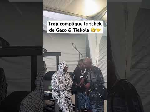 Trop compliqué le tchek de Gazo & Tiakola 🤣🤝
