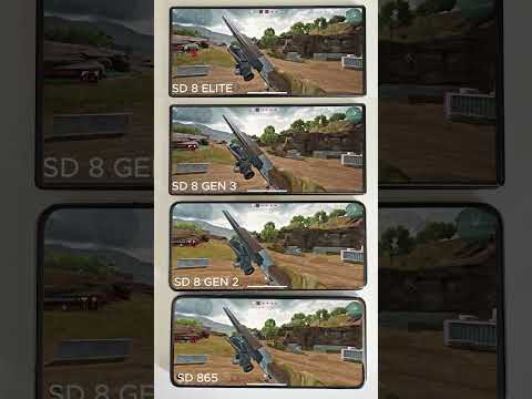 Delta Force Mobile Graphics Comparsion Snapdragon Devices #deltaforce #deltaforcemobile