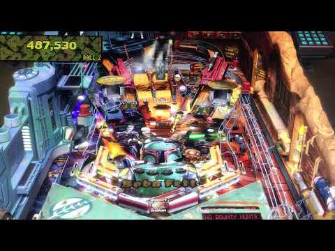 Star Wars Boba Fett Pinball Review & Gameplay - 7.875 - Zen Studios - YouTube