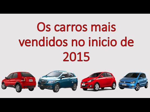Os 10 carros mais vendidos no Brasil em 2015