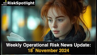 Weekly OpRisk Updates: Fraud, OpResilience, AML, Biometric adoption (18th November 2024)