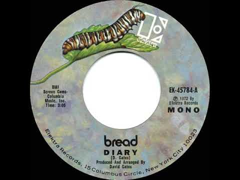1972 HITS ARCHIVE: Diary - Bread (mono 45)