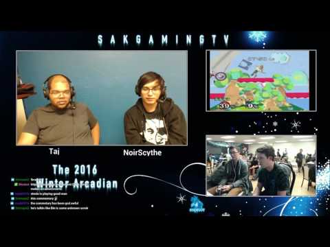 Winter 2016 Melee Arcadian WR3 - CL|Bin (Jigglypuff) vs CL|Ninji (Fox)