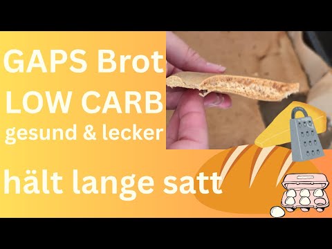 Geniales GAPS Brot Rezept- LOW CARB und Gesund #gaps #gapsdiet #healthy #food #adhs