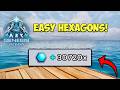 BEST HEXAGONS LOOT FARM ON GENESIS ARK Survival Ascended