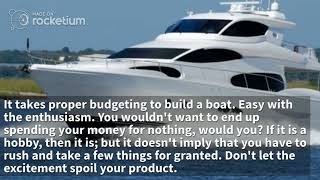 How to Building Boats With Boat Plans