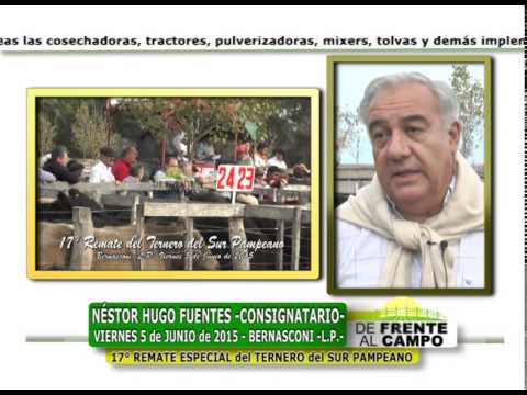 DE FRENTE AL CAMPO junto al 17° REMATE ESPECIAL del TERNERO del SUR PAMPEANO