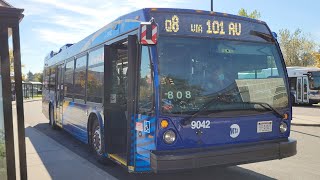 ⁴ᴷ MTA Bus: 2023 Volvo Group Nova Bus LFS on the Q8 (JFK Depot)