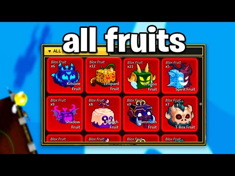 Getting EVERY Blox Fruit in ONE Hour
