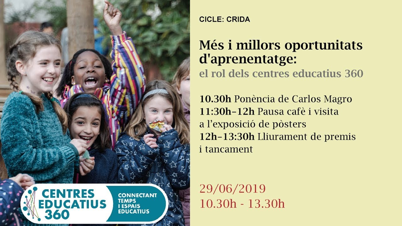 Més i millors oportunitats d'aprenentatge: el rol dels centres educatius 360