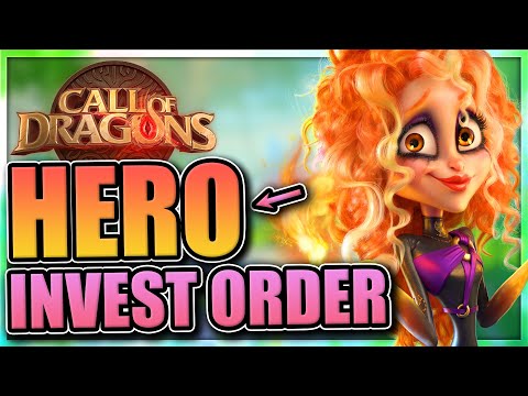 Starting Hero Pairs & Investments [F2P & Spenders] Call of Dragons