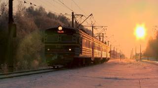Электропоезд ЭР2-1294 на ст. Лагеди / ER2-1294 at Lagedi station
