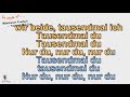 Münchener Freiheit  - Tausend mal Du - Instrumental und Karaoke