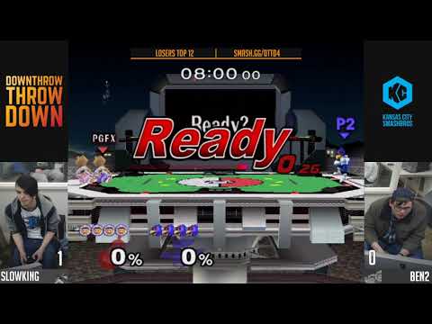 DTTD #4 SSBM - Slowking (Falco) Vs. Ben2 (Ice Climbers) Losers Top 16
