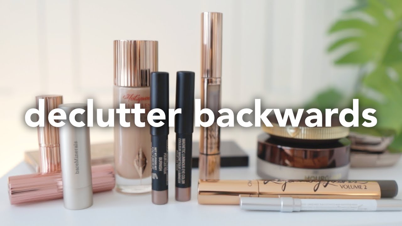The BEST Way To Declutter Makeup (5-Step Guide)