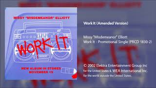 Missy Elliott - Work It (Clean/Amended Version)