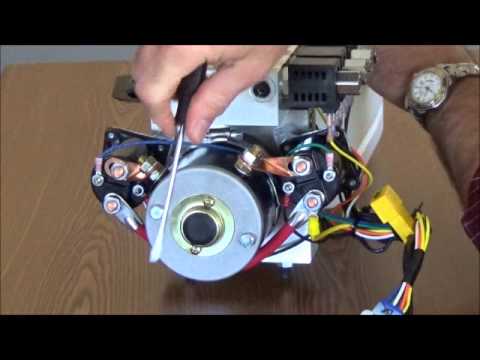 How to use the manual override on the Equalizer Systems large birot hydraulic pump