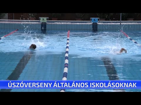 Úszóverseny általános iskolásoknak