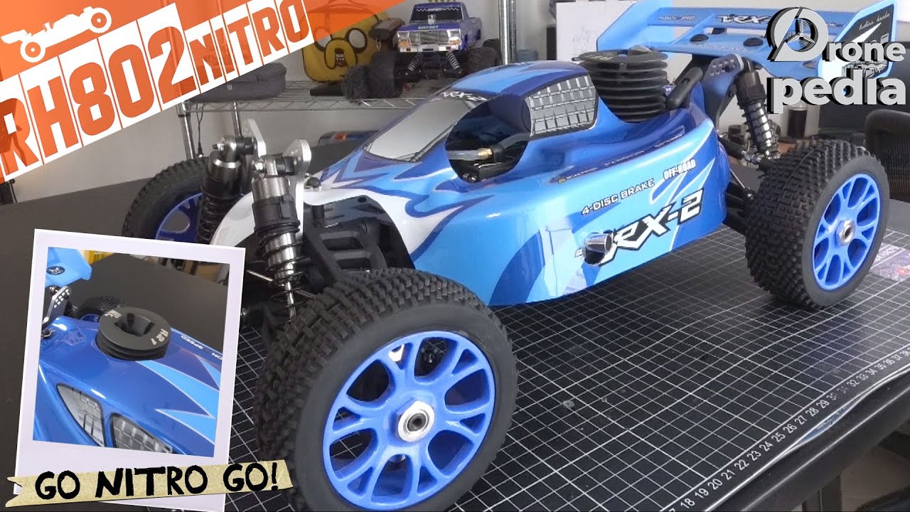 El carro nitro de RC mas barato y bueno que he probado VRX RH802 escala 1/8 |DRONEPEDIA