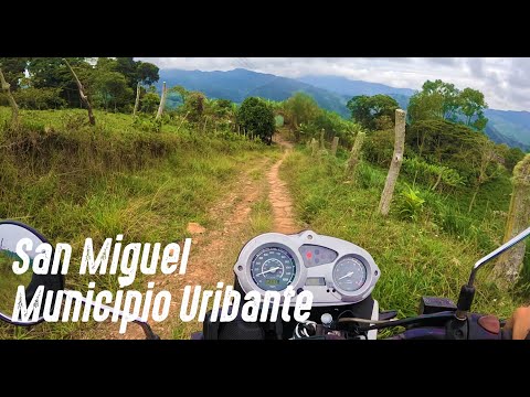 Ruta a San Miguel, Municipio Uribante, Táchira, Venezuela