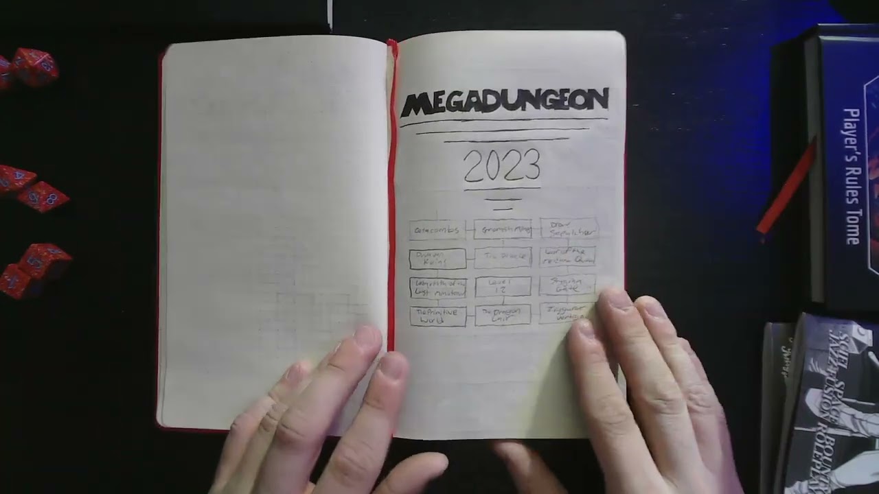 Set up your #Dungeon23 Notebook!