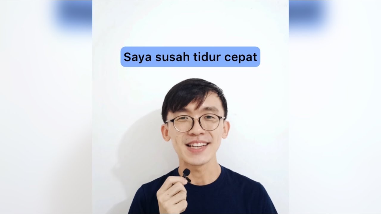 Belajar Inggris: Susah Tidur Cepat