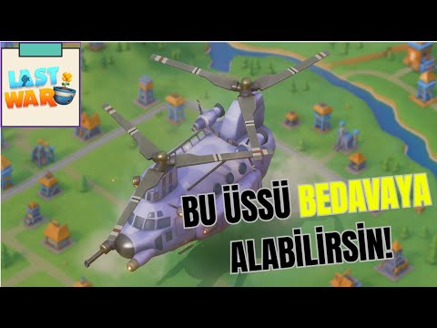 Last War - You Can Get the Helicopter Base for Free! Smart Glittering Market Spending