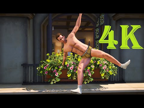 Grand Theft Auto 5 4K Ultra Graphics Gameplay - GTA 5 PC 4K 60FPS - Part # 8