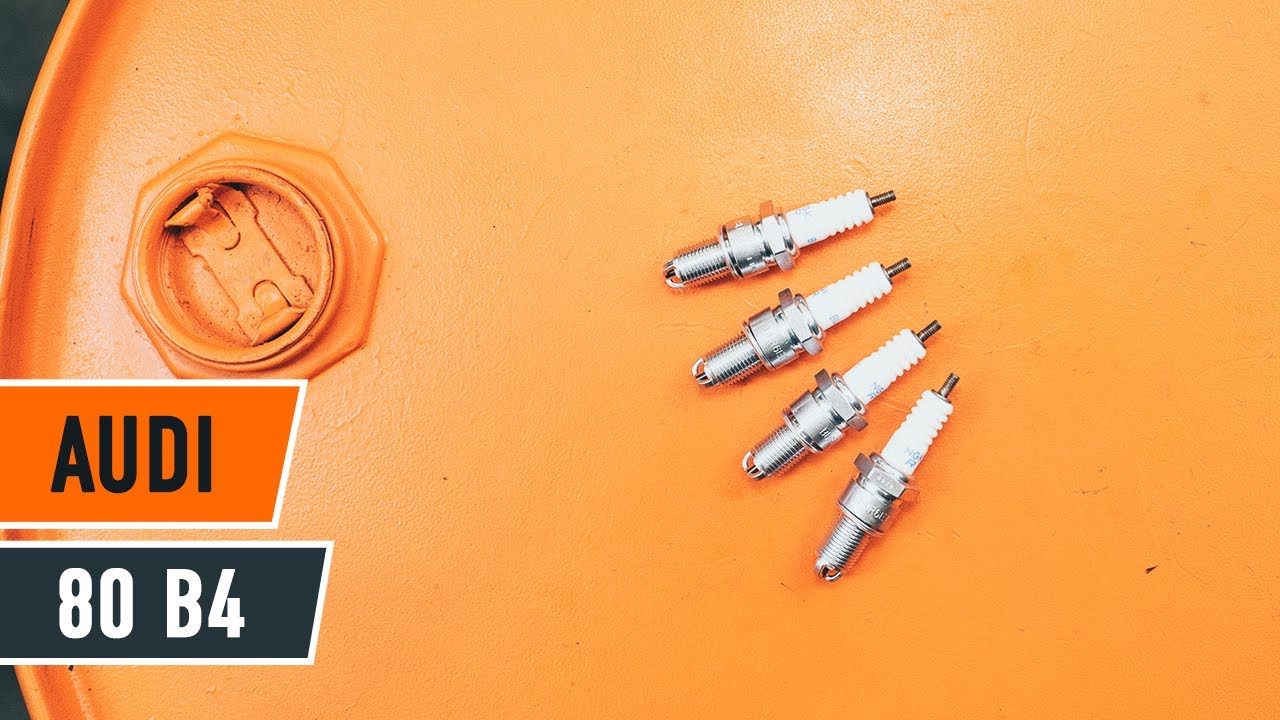 Slik bytter du tennplugger på en Audi 80 B4 – veiledning