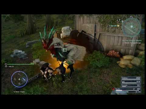 Final fantasy xv chicken fight