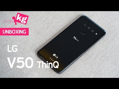 LG V50 ThinQ Unboxing [4K]
