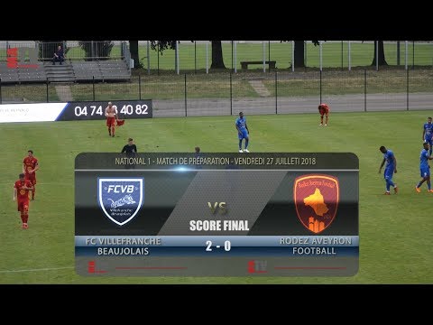 Foot - FCVB vs RODEZ - Match de préparation