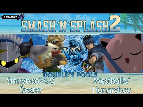 Sinnyboo242/Dexter vs. Westballz/HBox - Smash'N'Splash 2 Doubles Wave 1