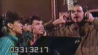 The Debarge family singing in the studio | RARE footage (1983)