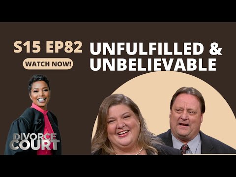 Divorce Court - Robert vs Alisha - Unfulfilled & Unbelievable - Season 15, Episode 82 - Full Episode