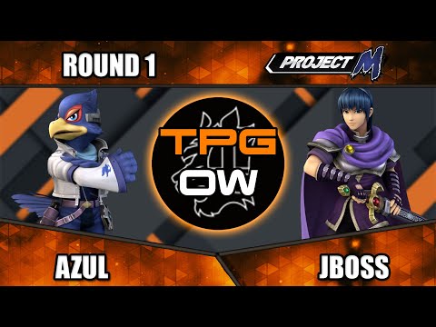 RIT TPG Off-Week PM - Azul (Falco/Captain Falcon) vs. Jboss (Marth/Wario/Mario) - Round 1 Project M
