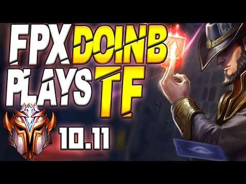 FPX Doinb Plays Twisted Fate vs Syndra Mid Lane - 10.11