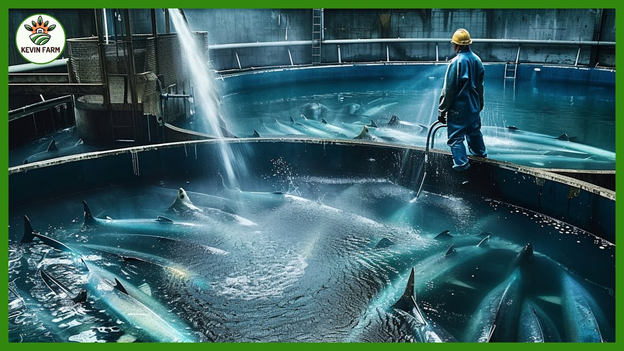 How Do Farmers Raise Millions of Bluefin Tuna? | Farming Documentary