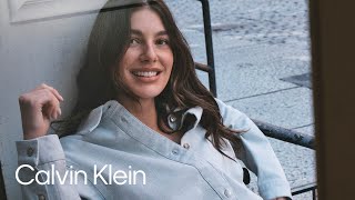 Calvin Klein Camila Morrone in New Denim | Calvin Klein Spring 2024