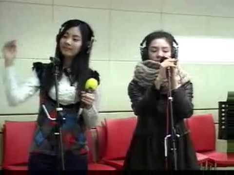 [090122] MBC Shimshimtapa Radio SNSD - Him Nae live