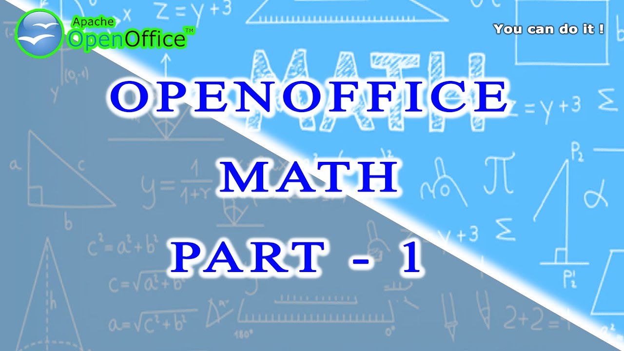 How to Write Formulas in Openoffice Math