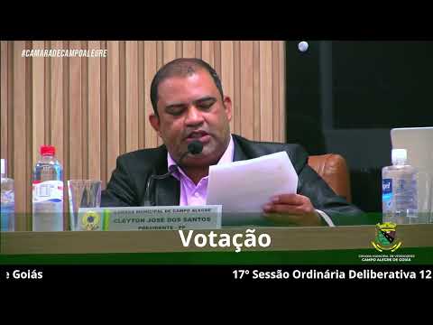 17ª SESSÃO ORDINÁRIA DELIBERATIVA DA CÂMARA MUNICIPAL 12-05-26