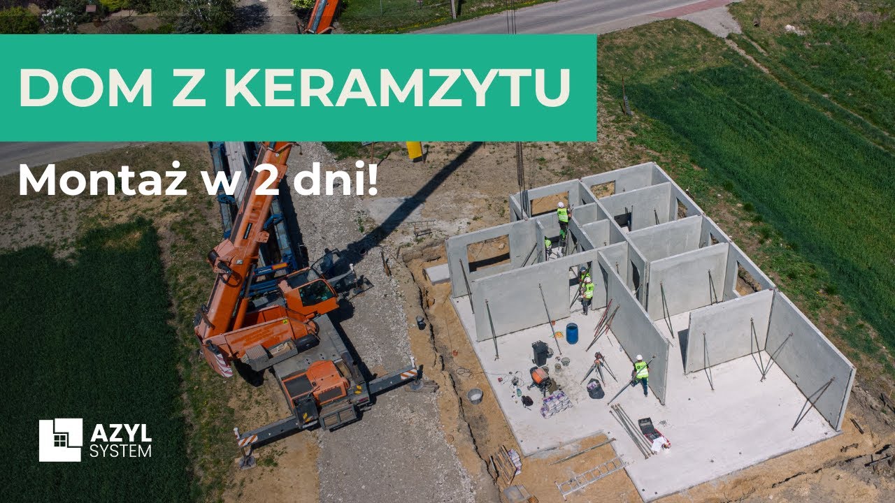 Film — Azyl System - Domy z keramzytu na płycie fundamentowej Łodzkie