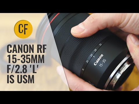 External Review Video mjSI2pfqH8A for Canon RF 15-35mm F2.8L IS USM Full-Frame Lens (2019)