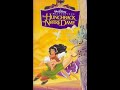 Opening To The Hunchback Of Notre Dame VHS 1997