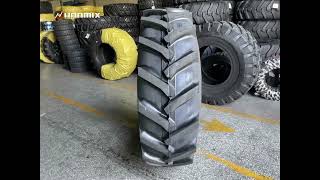 AGRICULTURAL TIRE, R1/R2 tractor tyre, RG-111, full range of sizes youtube video
