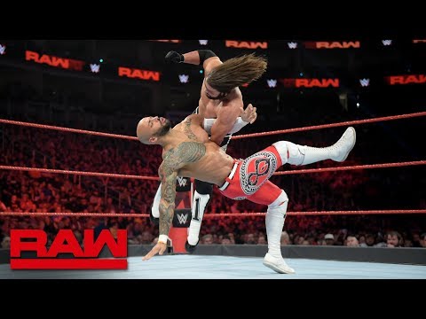 Ricochet, Big E & Xavier Woods vs. The O.C.: Raw, Aug. 5, 2019
